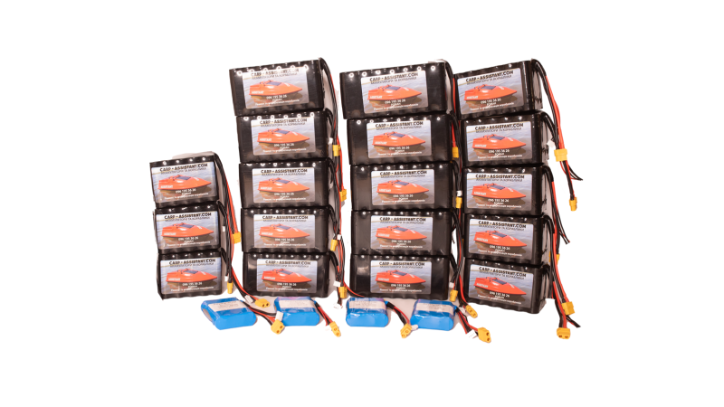 Акумулятор для кораблика 18650 - 12.6V (3S) від 12000mah до 24000mah