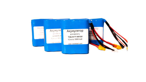 Акумулятор для ехолоту TOSLON / LUCKY 12.6V 3000 mah