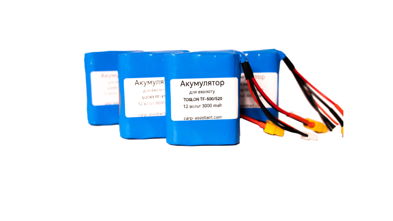 Акумулятор для ехолоту TOSLON / LUCKY 12.6V 3000 mah