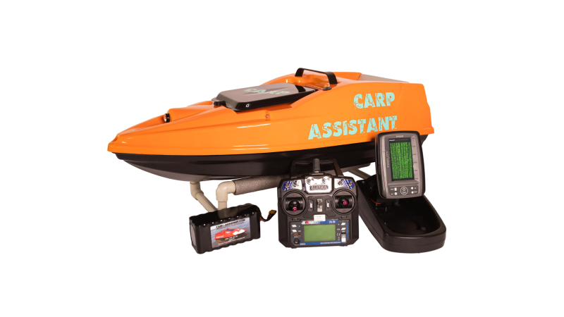 Короповий кораблик ASSISTANT SOLO V2 PRO з GPS-автопілотом та ехолотом TOSLON TF520