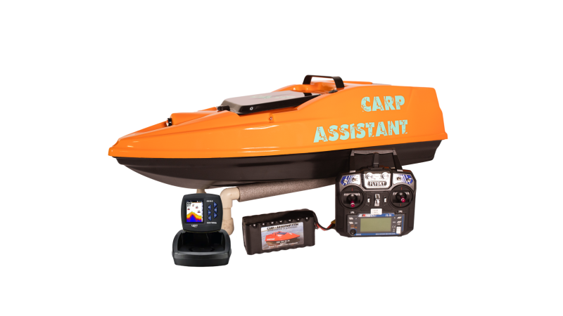 Короповий кораблик ASSISTANT SOLO V2 PRO з GPS-автопілотом та ехолотом LUCKY FF-918