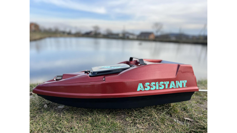 Короповий кораблик ASSISTANT SOLO V3 CUSTOM з GPS-автопілотом та глибиноміром